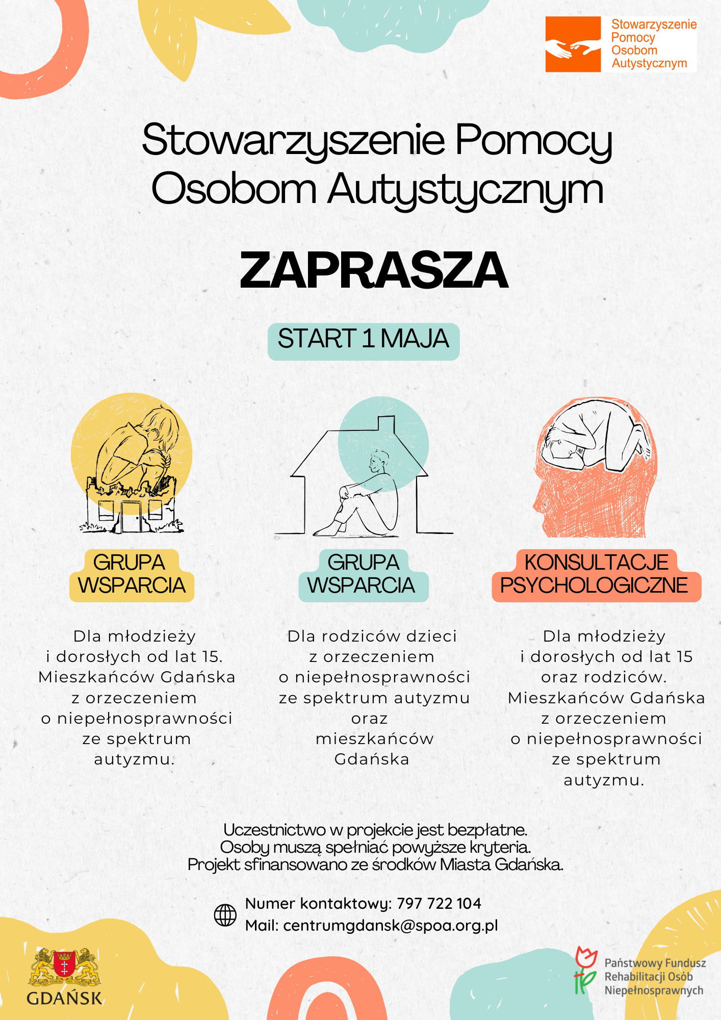 Ogłaszamy bezpłatne wsparcie dla Mieszkańców Miasta Gdańska – start 1 maja